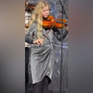 Calvin Klein sparkly dress, size 4